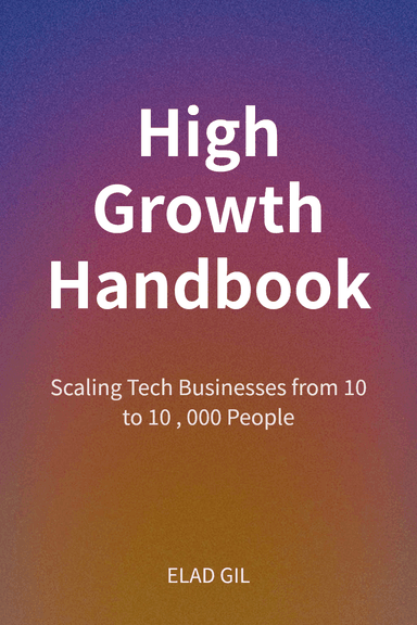 High Growth Handbook cover
