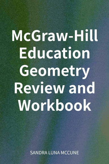 McGraw-Hill Education Geometry Review and Workbook cover