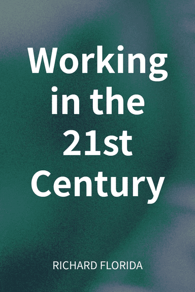 Working in the 21st Century cover