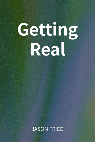 Getting Real cover