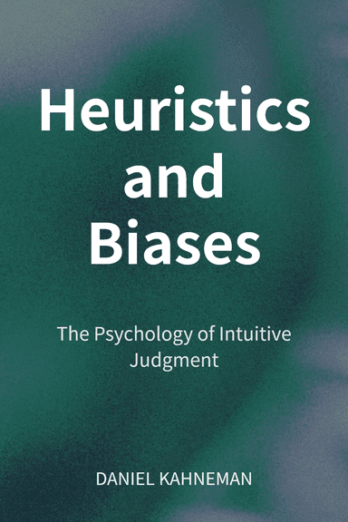 Heuristics and Biases cover