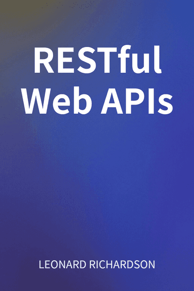 RESTful Web APIs cover