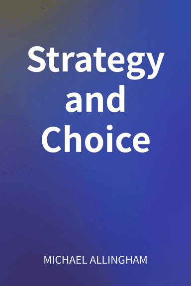 Strategy and Choice cover