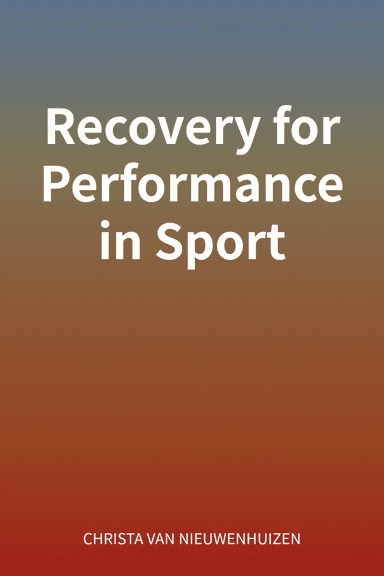 Recovery for Performance in Sport cover