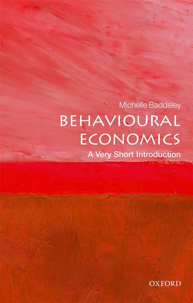 Behavioural economics cover