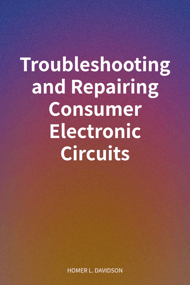 Troubleshooting and Repairing Consumer Electronic Circuits cover