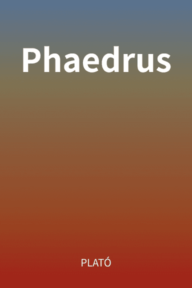 Phaedrus cover