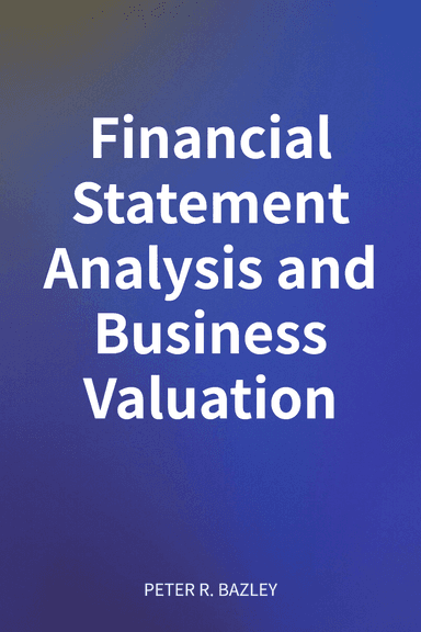 Financial Statement Analysis and Business Valuation cover