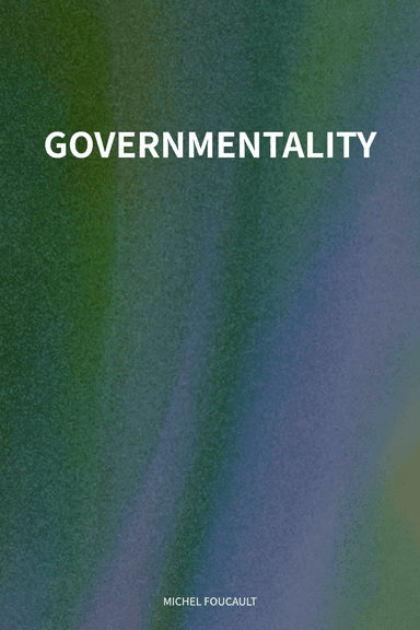 GOVERNMENTALITY cover
