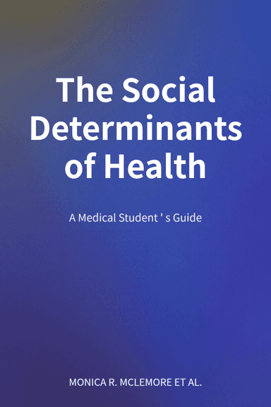 The Social Determinants of Health cover