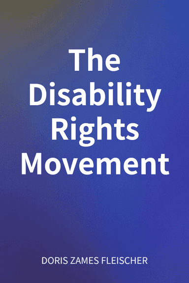 The Disability Rights Movement cover
