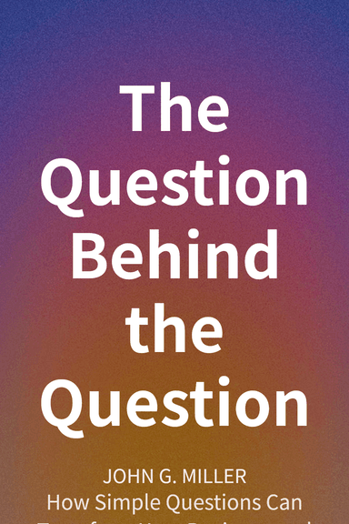 The Question Behind the Question cover