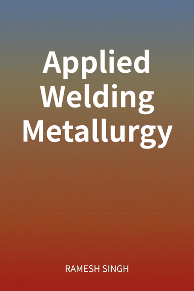 Applied Welding Metallurgy cover