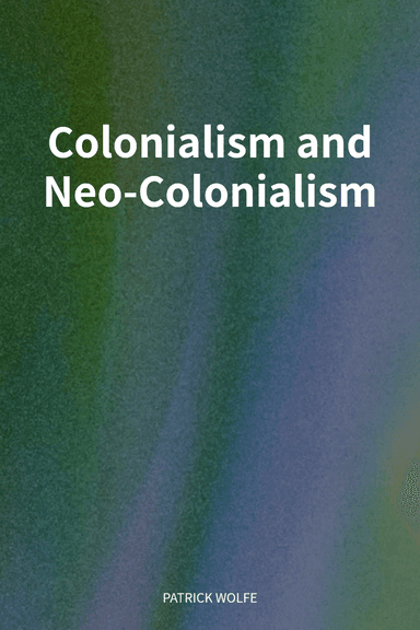 Colonialism and Neo-Colonialism cover