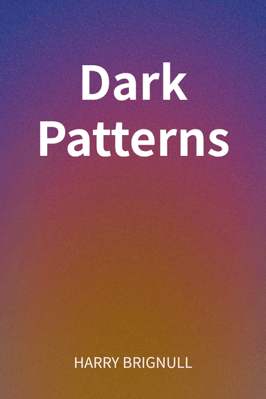 Dark Patterns cover
