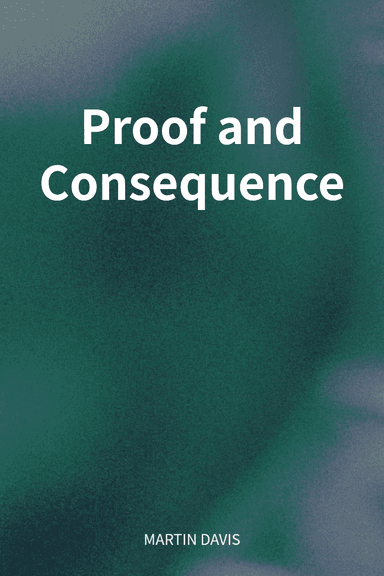 Proof and Consequence cover