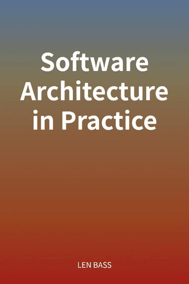 Software Architecture in Practice cover