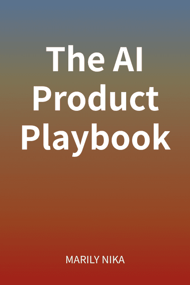 The AI Product Playbook cover