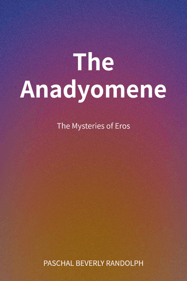 The Anadyomene cover