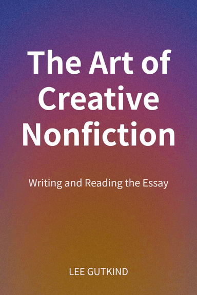 The Art of Creative Nonfiction cover
