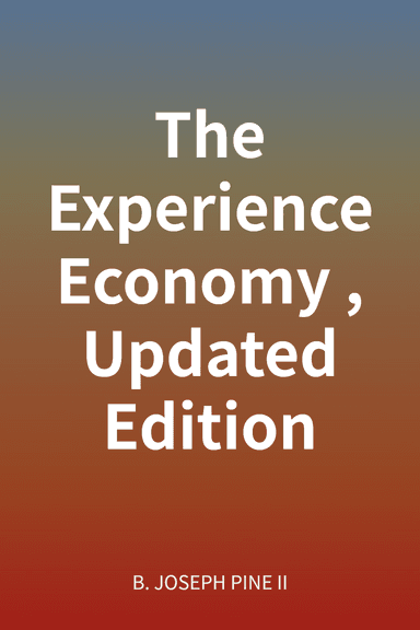 The Experience Economy, Updated Edition cover