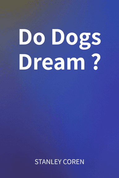 Do Dogs Dream? cover