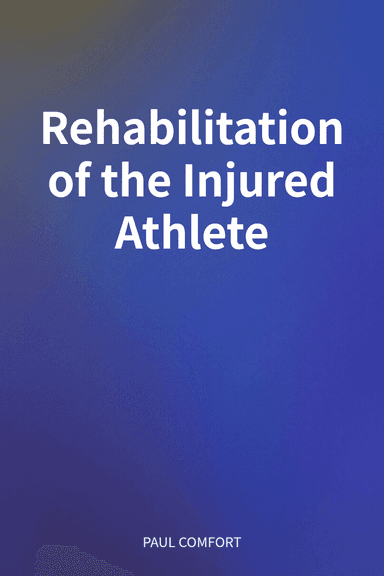 Rehabilitation of the Injured Athlete cover