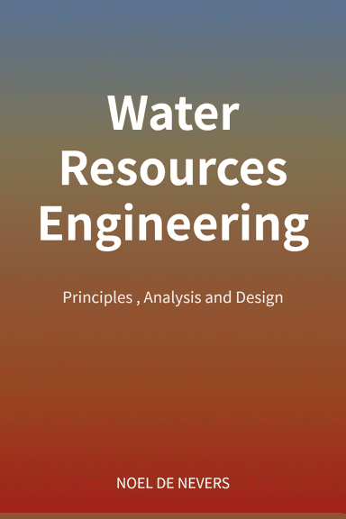 Water Resources Engineering cover
