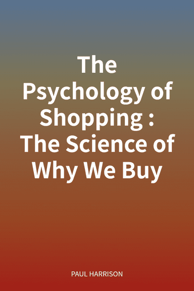 The Psychology of Shopping: The Science of Why We Buy cover