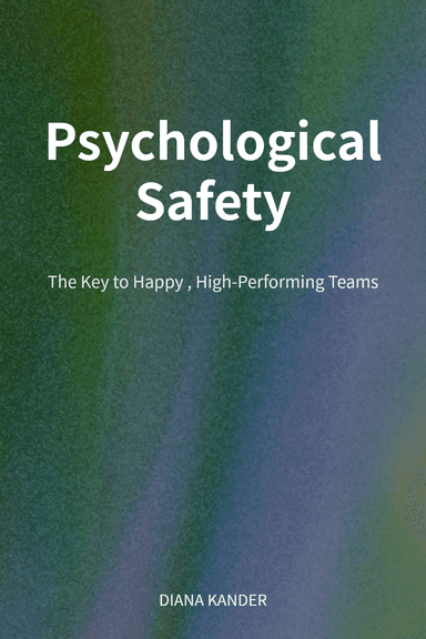 Psychological Safety cover