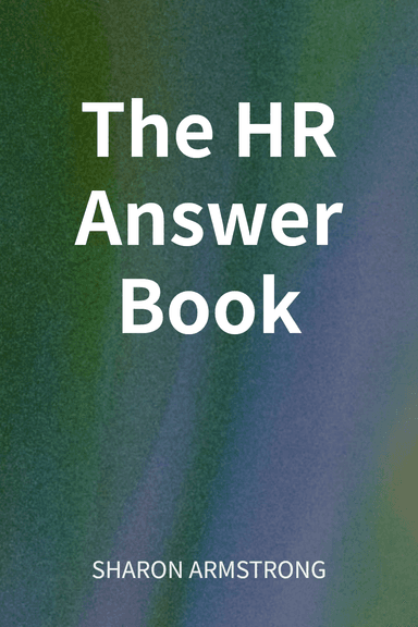 The HR Answer Book cover