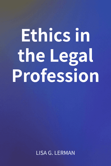 Ethics in the Legal Profession cover