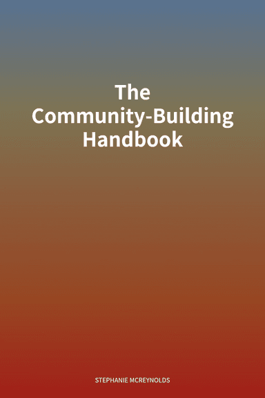The Community-Building Handbook cover