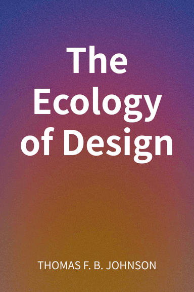 The Ecology of Design cover
