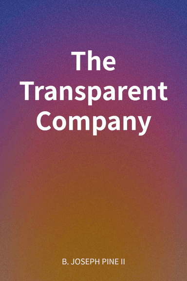 The Transparent Company cover