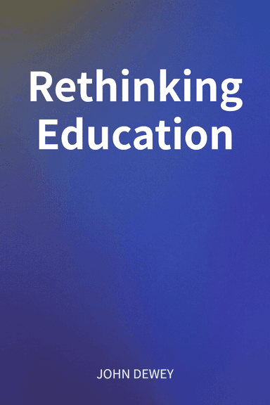 Rethinking Education cover
