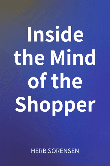 Inside the Mind of the Shopper cover