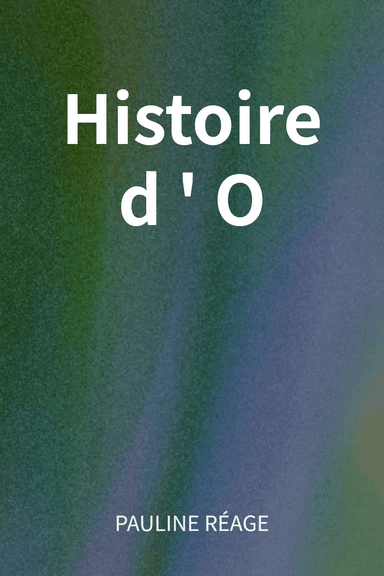 Histoire d'O cover