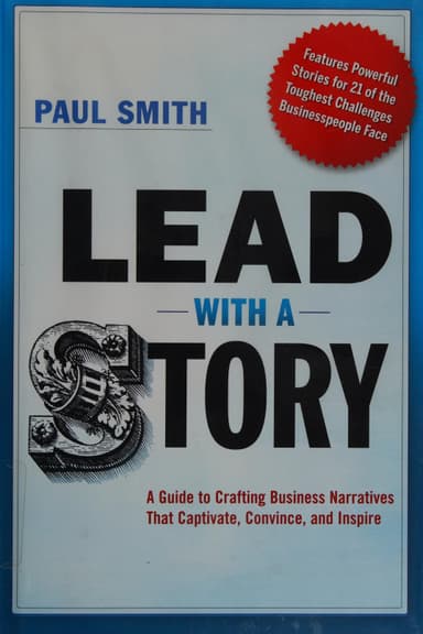 Lead with a story cover
