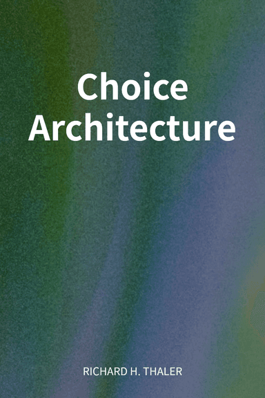 Choice Architecture cover