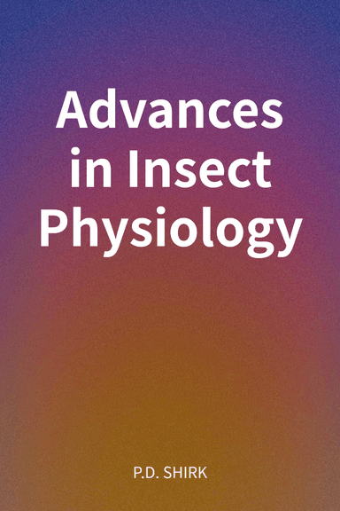 Advances in Insect Physiology cover