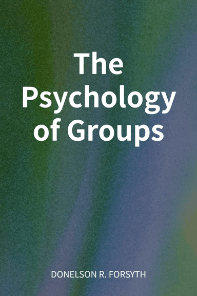 The Psychology of Groups cover