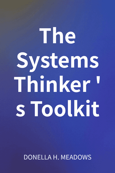 The Systems Thinker's Toolkit cover