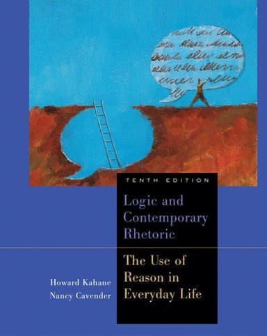 Logic and contemporary rhetoric cover