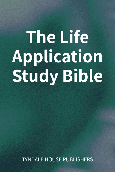 The Life Application Study Bible cover