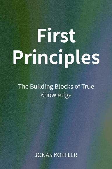 First Principles cover