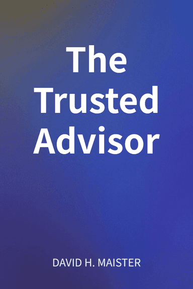 The Trusted Advisor cover