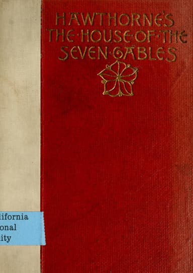 The House of the Seven Gables cover