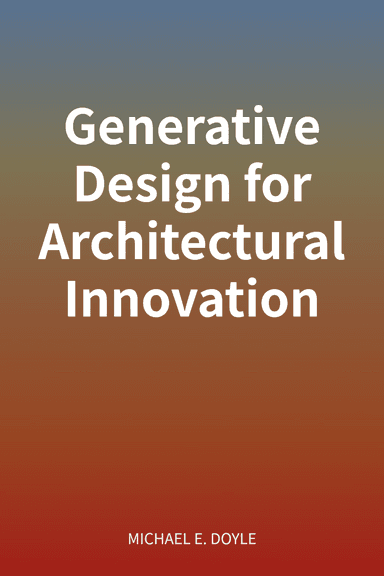 Generative Design for Architectural Innovation cover