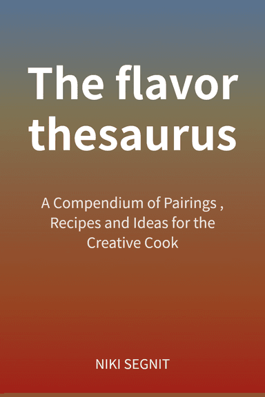 The flavor thesaurus cover
